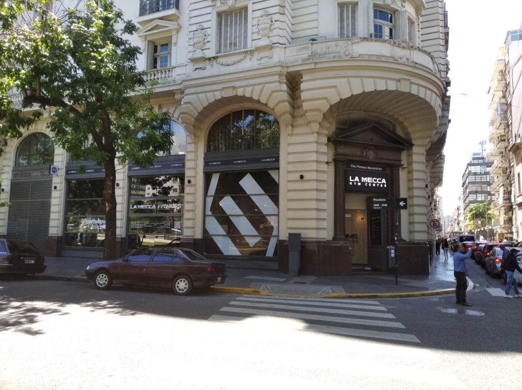 salle de sport La Mecca en Argentine