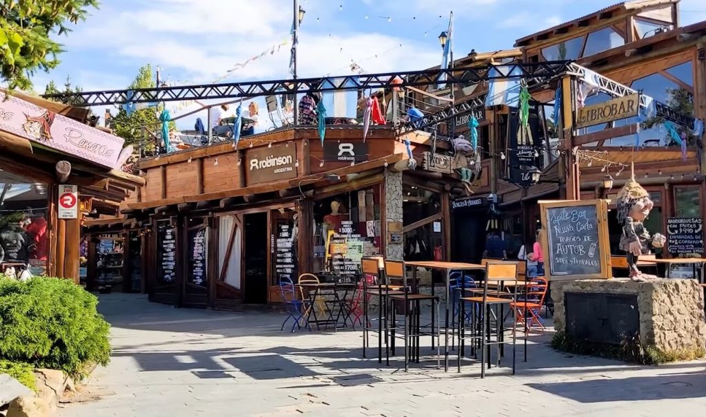 bars, restaurants et commerces à El Calafate en Patagonie Argentine