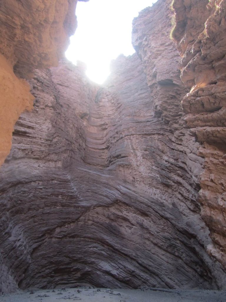 L'Amphithéâtre, l'un des sites majeurs de la Quebrada de las Conchas en Argentine