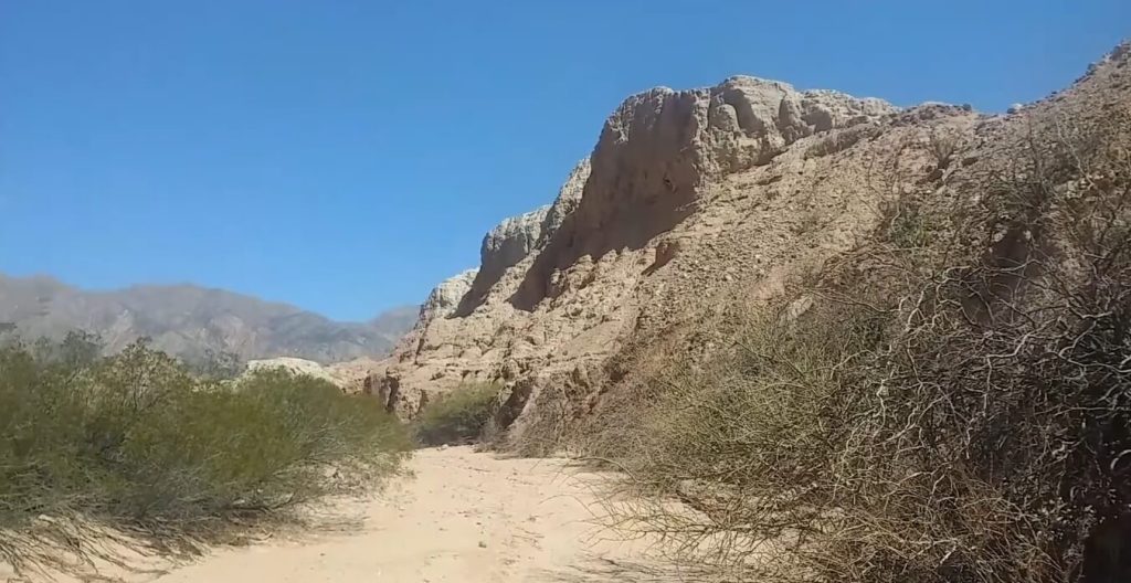 La Yesera, l'un des sites majeurs de la Quebrada de las Conchas en Argentine