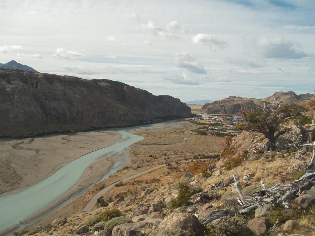 El Chaltén, en Patagonie argentine, point de départ de nombreuses randonnées