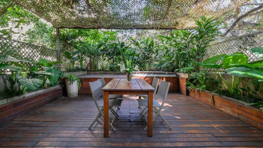 Patio de l'hôtel-boutique Hub Porteño à Buenos Aires