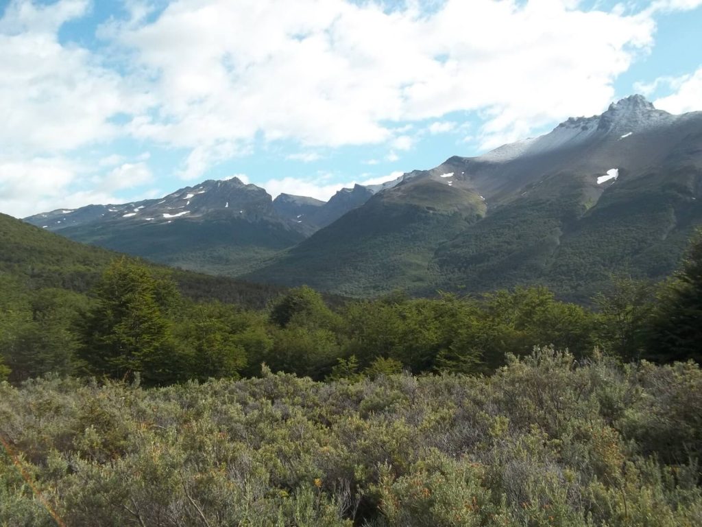 Paysages du Parque Nacional Tierra de Fuego, l'une des attractions majeures lors d'un voyage en Argentine