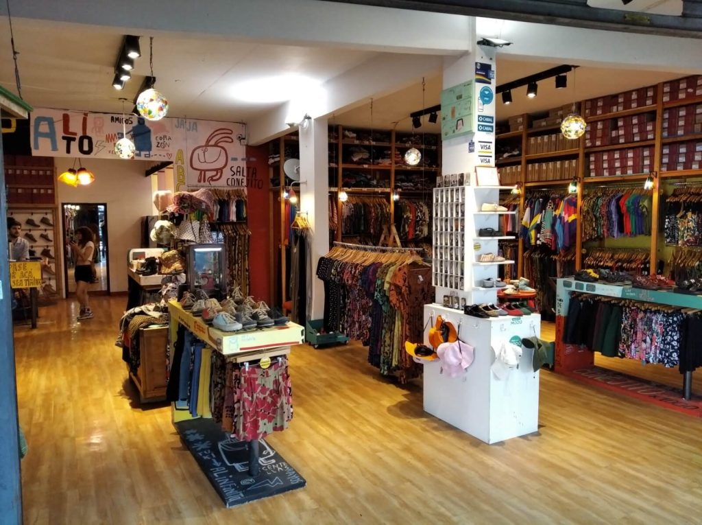 Boutique de créateur dans le quartier de Palermo à Buenos Aires