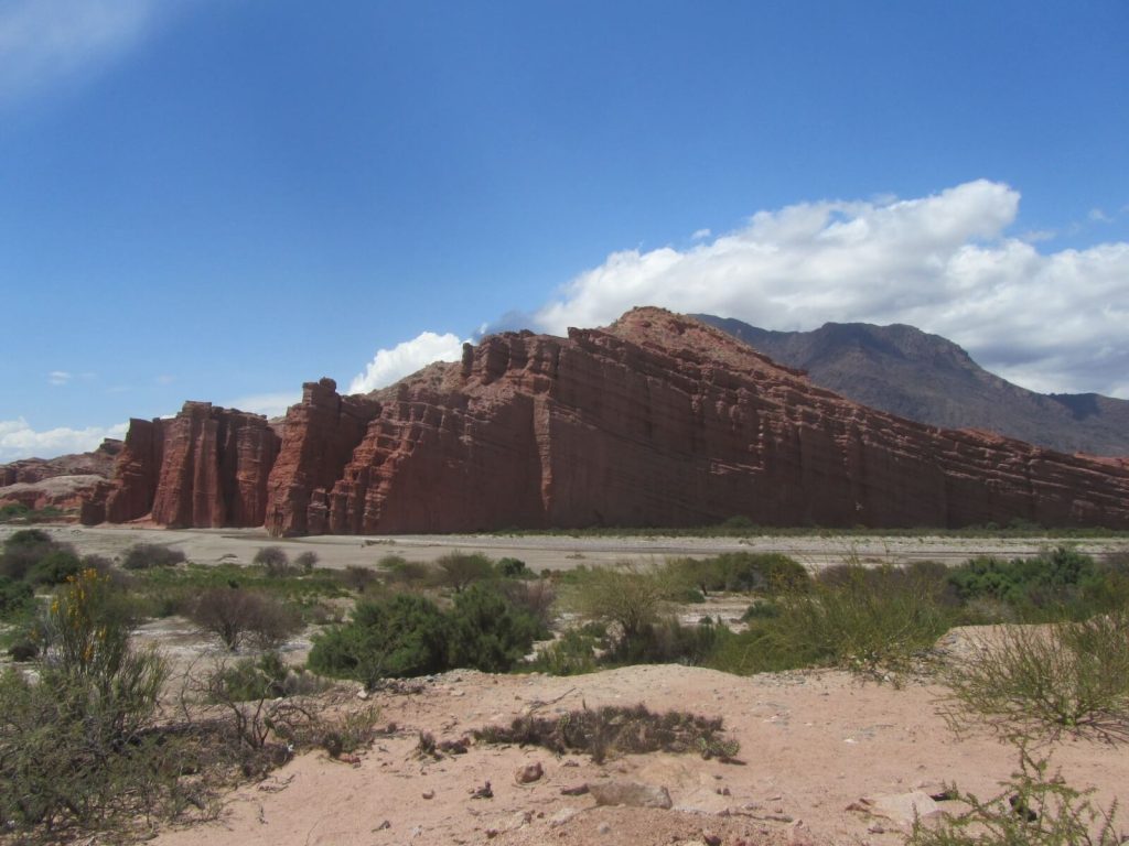 Paysages de la boucle sud de Salta en Argentine