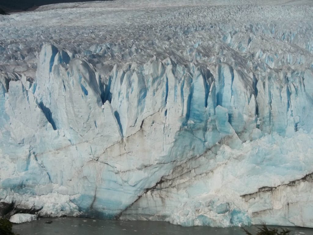 Glacier Perito Moreno vu de face