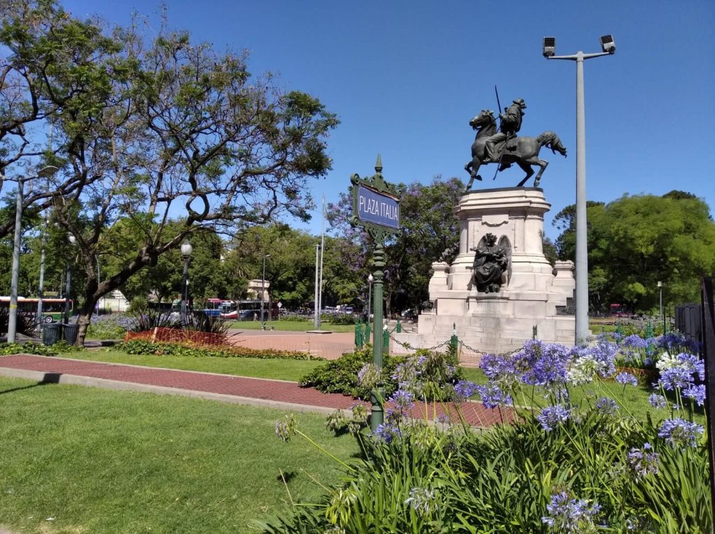 Plaza Italia dans le quartier de Palermo à Buenos Aires